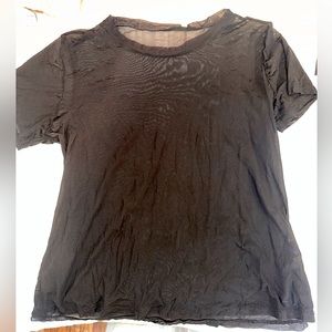black emma & sam/ LF mesh t shirt size small